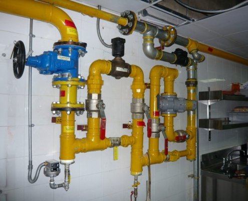 Home Industrial Gas Pipe Line Installation Services in Chennai